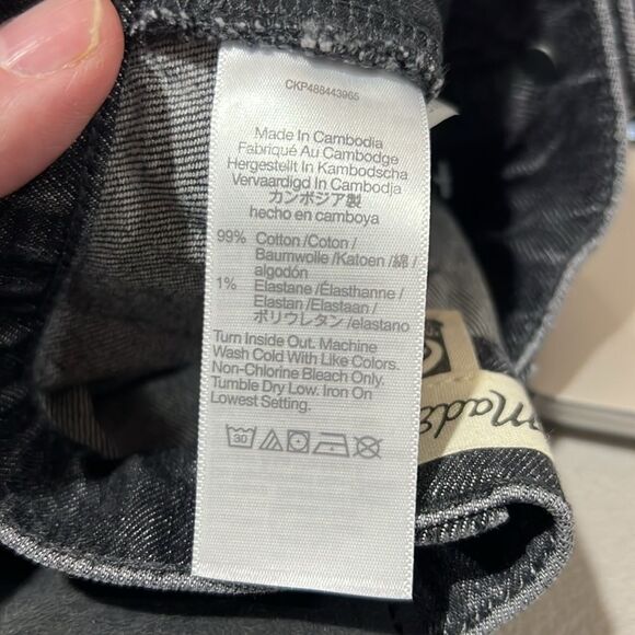 madewell nr473 The Perfect Vintage Wide-leg Crop Jean NWT size 23 - Picture 10 of 11